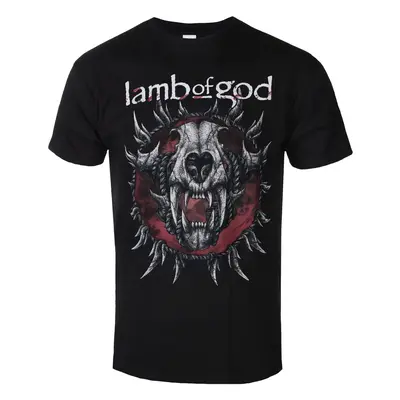 metál póló férfi Lamb of God - Radial - ROCK OFF - LAMBTS10MB