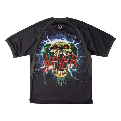 metál póló férfi Slayer - FOOTBALL JERSEY - DC - ADYKT03225-KVJ0