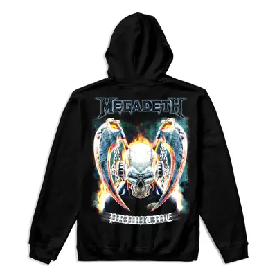 kapucnis pulóver férfi Megadeth - United - PRIMITIVE - pipho2322-blk