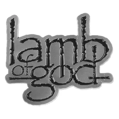 kitűző LAMB OF GOD - LOGO - RAZAMATAZ