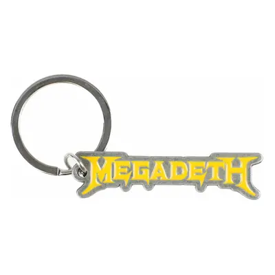 kulcstartó (medál) MEGADETH - LOGO - RAZAMATAZ