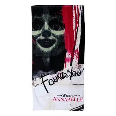 Törölköző (fürdőlepedő) Annabelle - WARNER BROS HORROR