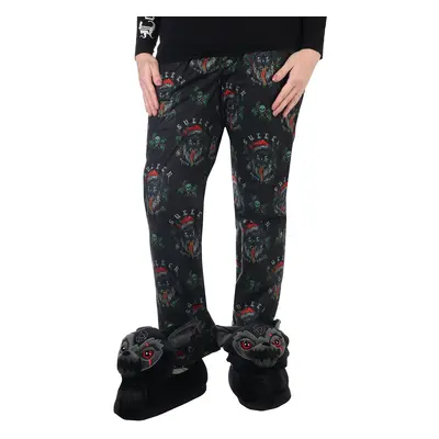 Unisex nadrág (pizsama) SULLEN - MERRY KRAMPUS PJ - FEKETE