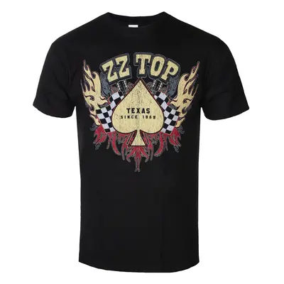 metál póló férfi ZZ-Top - Race Flag Black - NNM