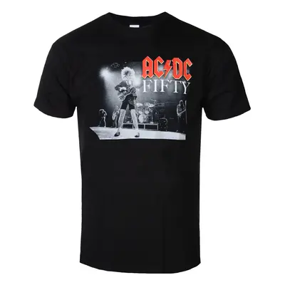 metál póló unisex AC-DC - Fifty Live Black - NNM