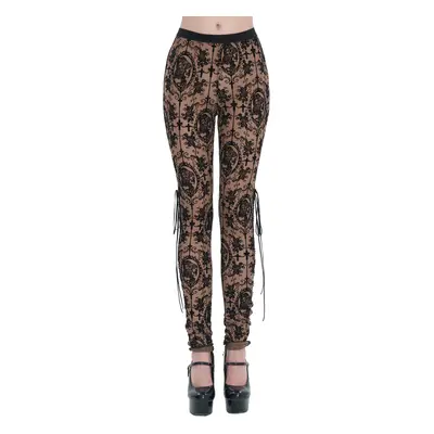 Női nadrág (leggings) DEVIL FASHION - Gothic Brown