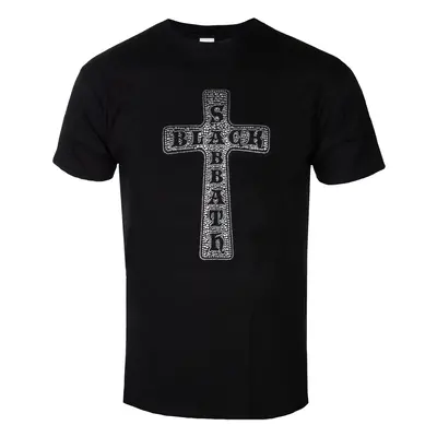 metál póló férfi Black Sabbath - Cross - ROCK OFF - BSTS21MB