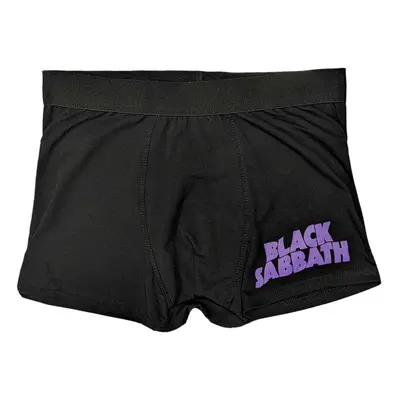 Férfi boxeralsó Black Sabbath - Wavy Logo - ROCK OFF