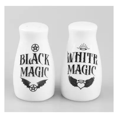 Szett (só- és borsszóró) ALCHEMY GOTHIC - White and Black Magic