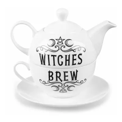 Tea készlet ALCHEMY GOTHIC - Fine Bone China - Witches Brew Hex