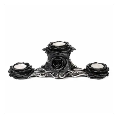 Dekoráció (gyertyatartó) ALCHEMY GOTHIC - Triple Rose