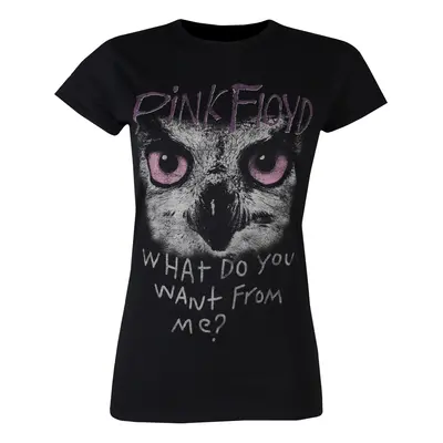 metál póló női Pink Floyd - Owl - ROCK OFF - PFTEE142LB