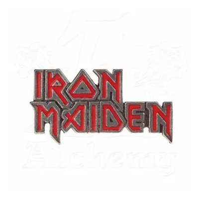 Iron Maiden szegecs - ALCHEMY GOTHIC - Enamel logo