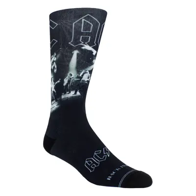 Zokni AC/DC - DYE SUB CREW - FEKETE - PERRI´S SOCKS