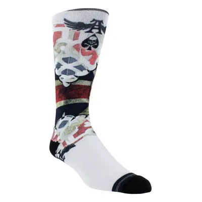 Zokni PERRI´S SOCKS - ALCHEMY - DYE SUBLIMATION CREW - FEHÉR