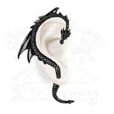 fülbevaló The Dragon´s Lure - Black - TheLCHEMY GOTHIC - E274B