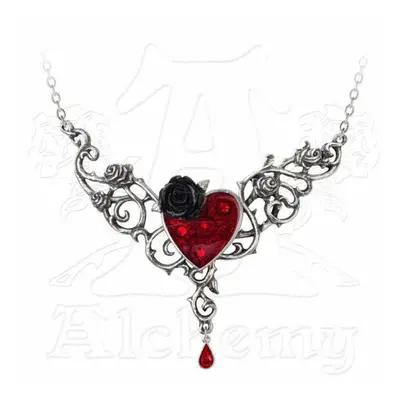 ALCHEMY GOTHIC nyaklánc - The Blood Rose Hearth - P721