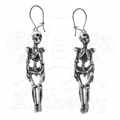 ALCHEMY GOTHIC fülbevaló - Skeleton - E9