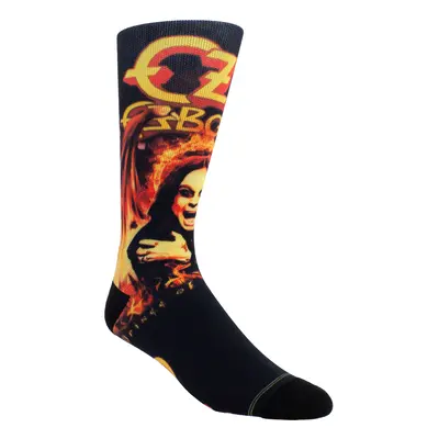 Zokni Ozzy Osbourne - DYE SUBLIMATION CREW - FEKETE - PERRI´S SOCKS