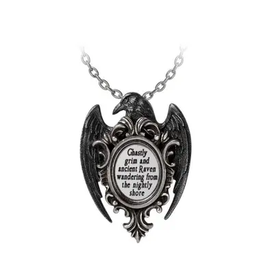 Nyaklánc ALCHEMY GOTHIC - Quoth The Raven