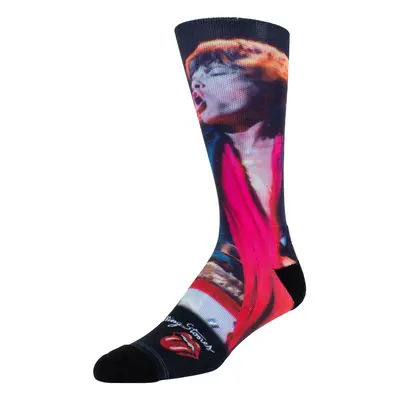 Zoknik THE ROLLING STONES - MICK LIVE RED SCARF - FEKETE - PERRI´S SOCKS