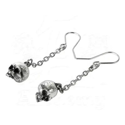 ALCHEMY GOTHIC fülbevaló - Deadskulls Earrings - E364