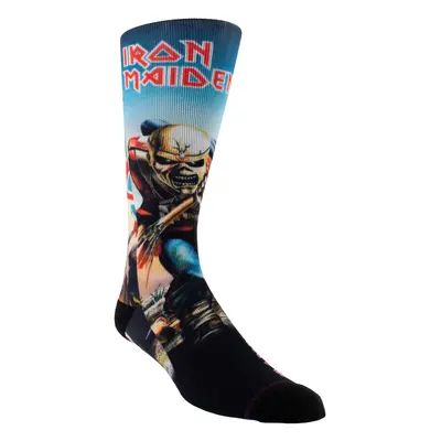 Zoknik IRON MAIDEN - DYE SUBLIMATION CREW - FEKETE - PERRI´S SOCKS