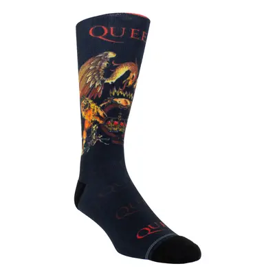 Zokni QUEEN - FULL COLOR CREST DYE SUB - FEKETE - PERRI´S SOCKS