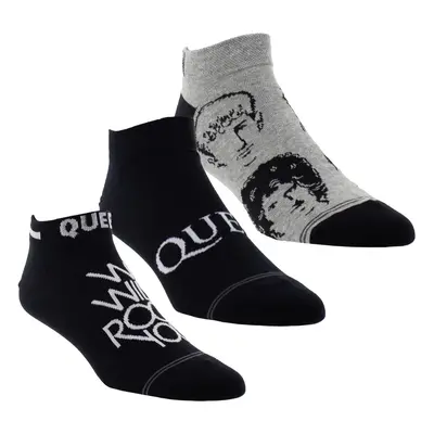 Zokni (3 páras szett) QUEEN - WE WILL ROCK YOU MULTI - PERRI´S SOCKS