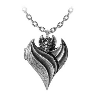 Nyaklánc ALCHEMY GOTHIC - Darken Heart Locket