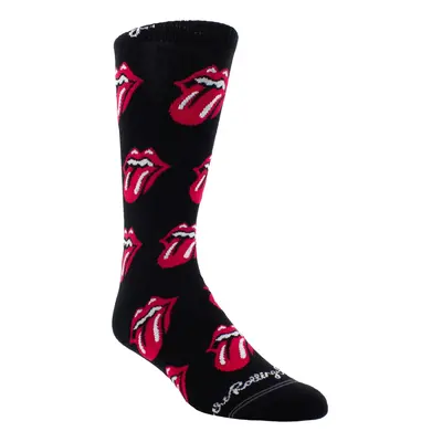 THE ROLLING STONES - ALLOVER RED TONGUES - FEKETE - PERRI´S SOCKS