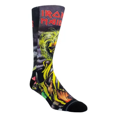 Zokni IRON MAIDEN - DYE SUBLIMATION CREW - FEKETE - PERRI´S SOCKS