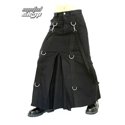 skót szoknya ADERLASS - Chain Skirt Denim Black - A-2-20-001-00