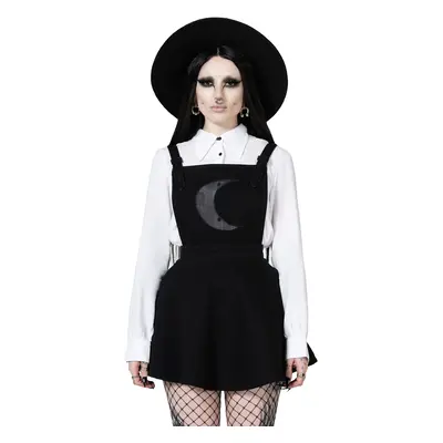 Női ruha KILLSTAR - Luna Orb Pinafore - Fekete