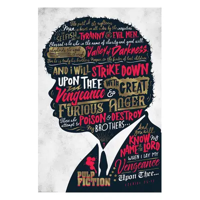 Pulp Fiction Poszter - (Ezekiel 25:17) - PYRAMID POSTERS