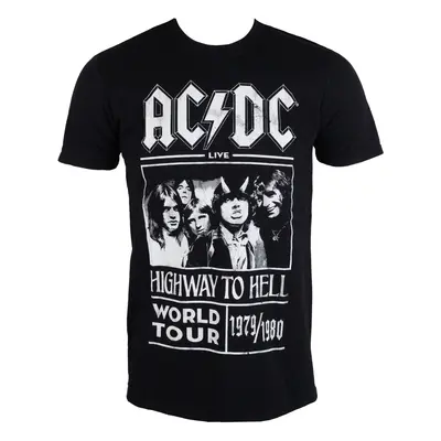 metál póló férfi AC-DC - Highway To Hell - ROCK OFF - ACDCTTRTW01MB