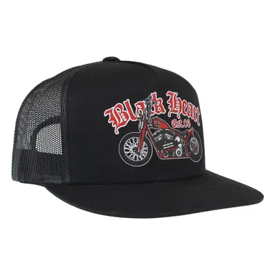 Sapka BLACK HEART - RED CHOPPER