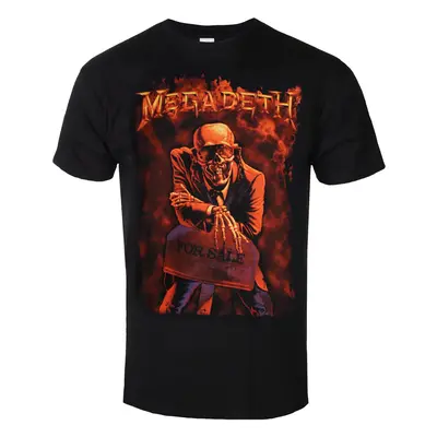 metál póló férfi Megadeth - Peace Sells - ROCK OFF - MEGATS07MB