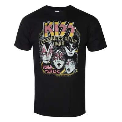 metál póló férfi Kiss - Creatures World Tour - NNM