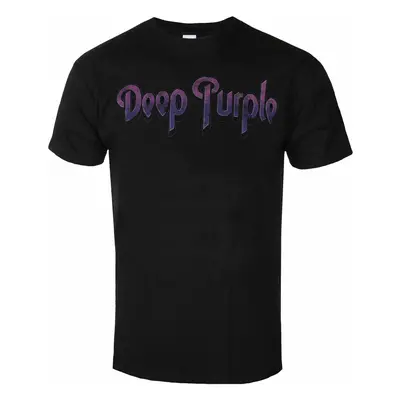 metál póló férfi Deep Purple - Vintage Logo - ROCK OFF - DPTS01MB