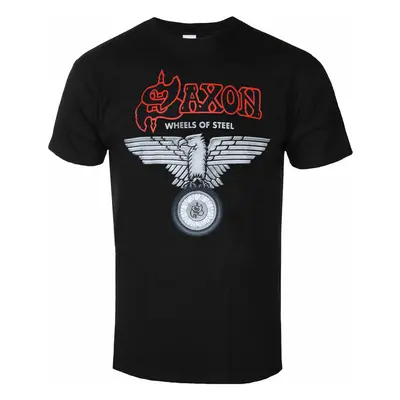 metál póló férfi Saxon - WHEELS OF STEEL - RAZAMATAZ - ST2434