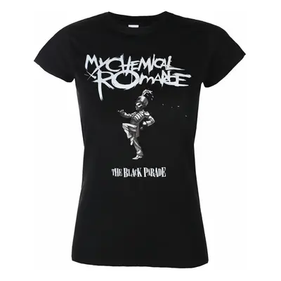 metál póló női My Chemical Romance - The Black Parade - ROCK OFF - MCRTS16LB