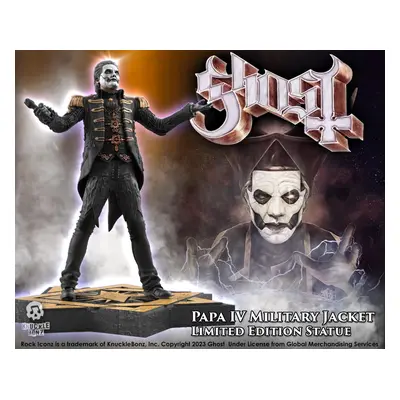 Figura Ghost - Rock Iconz - Papa Emeritus IV - (Katonai dzseki)