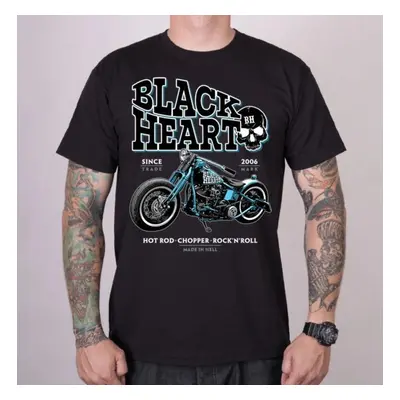 utcai póló férfi - BLUE BOBBER - BLACK HEART