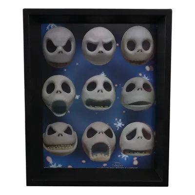 3D kép NIGHTMARE BEFORE CHRISTMAS - JACK EXPRESSIONS