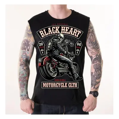 TOP férfi - BLACK - BLACK HEART