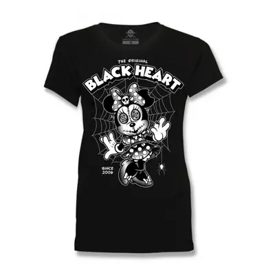 utcai póló férfi - MINI - BLACK HEART