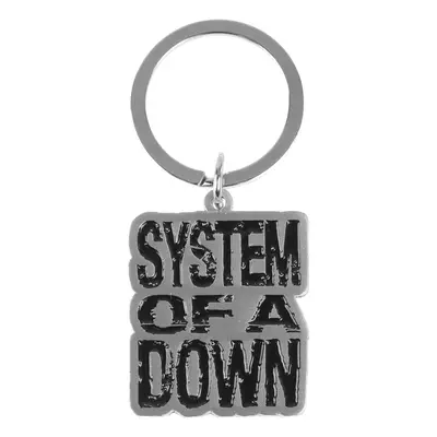 kulcstartó SYSTEM OF A DOWN - LOGO - RAZAMATAZ