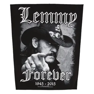 Motörhead nagy felvarró - LEMMY - FOREVER - RAZAMATAZ