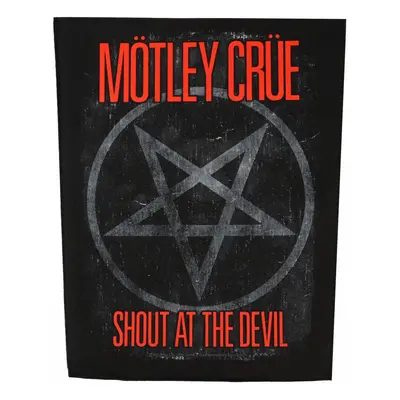 nagy rátét Mötley Crüe - SHOUT AT THE DEVIL - RAZAMATAZ